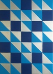 Orientblau\n50 x 70 cm\nEUR 125,-